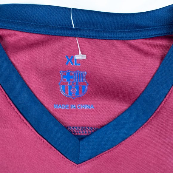 Barcelona Gentlemen Shirt Size L Barca Soccer - Picture 4 of 6